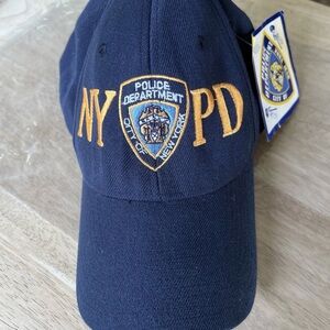 NYPD  Adjustable Hook & Loop Adult OSFA Baseball Cap